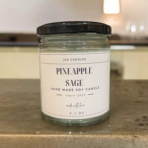Pineapple Sage candle